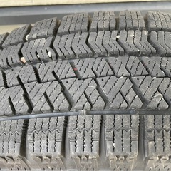 ダイハツ純正アルミ付き ブリヂストン VRX2 155/65R14 スタッドレス 2022年製 ムーヴ・タント等にの画像