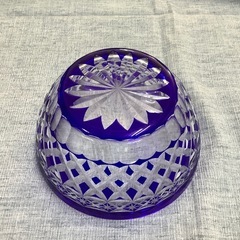 「江戸切子」のガラスの器の画像