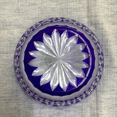 「江戸切子」のガラスの器の画像