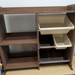 2つセット　おもちゃラック　　の画像