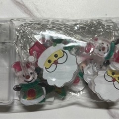 クリスマスLEDストリングライト 屋内外 サンタクロース装飾 防水の画像