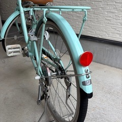 ブリヂストン　子供用自転車　22インチ　女の子の画像