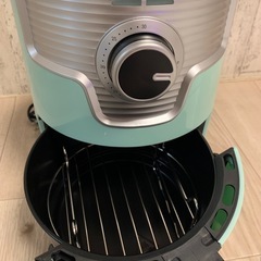 ❤️断捨離早い者勝ち　新品未使用品　レトロ調熱風フライヤー　保管品箱無しの画像