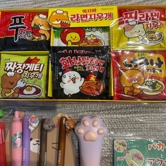 今バズってる韓国文房具グッズセットの画像
