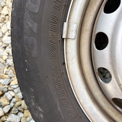 【決まりました】ホイール、タイヤ4つセットの画像