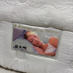 ダブルベッド　　自宅引き渡し　※ SOLD OUTOUTの画像