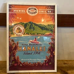 ハワイコナKona Brewing Company (コナ・ブリューイング・カンパニー)ポスターの画像