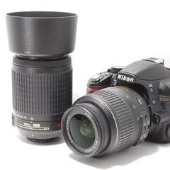 【美品】初心者最適のダブルレンズ Nikon D3100 写真も動画も高画質で♪の画像