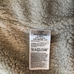 GAP パーカー　チャック付　105サイズの画像