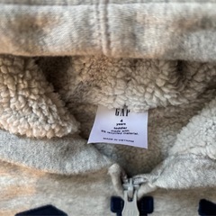 GAP パーカー　チャック付　105サイズの画像
