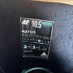 28.5cm K2 ケーツー MAYSIS メイシス スノーボード ブーツ ボアの画像