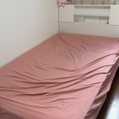 セミダブルベッド収納付きの画像