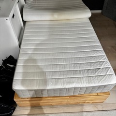 IKEA MANDAL シングルベッド 90x200cm マットレスつきの画像