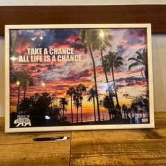 カリフォルニアサンセットポスターの画像