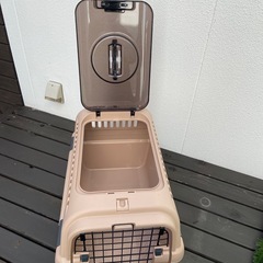 【終了】Richell ダブルドアM　ペット用キャリーバッグ　    の画像