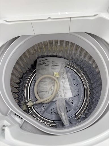 SHARP 7kg洗濯機 ES-GE7J 2025年製