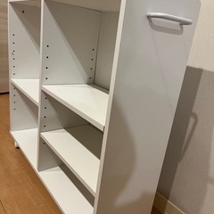 ニトリ　収納棚（コロ付）の画像