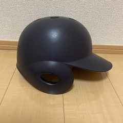 ミズノヘルメット　左打ち用　ツヤ消しネイビーの画像