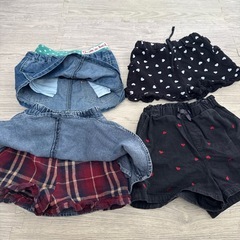 11月5日まで⑤110 ショートパンツ　ミニスカ　薄手タイツ、ズボン 追加ありの画像