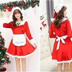 サンタ コスプレ クリスマス メイドい服 レディース サンタクロース 衣装の画像
