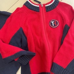 トミーヒルフィガー　ニットパーカーの画像