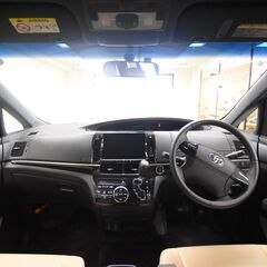 【オリジナル信用回復ローン対応可能　走行4万キロ台　最短１０日納車　車検整備付き】H27年式トヨタエスティマアエラスVERYエディション　ＥＴＣ　純正９型ナビ　フルセグＴＶ　Ｂｌｕｅｔｏｏｔｈ再生　バックカメラ　ドライブレコーダー前後カメラ　フリップダウンモニター両側パワースライドドア　クルーズコントロール　革シート　シートヒーターの画像