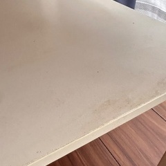 白いテーブル　高さ45センチの画像