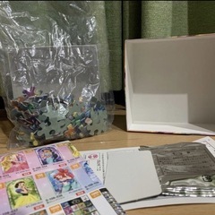 輝く魔法の髪　108ピース　額縁の画像