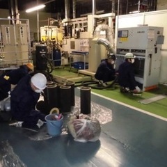 風車の電線引き- いわき市の画像