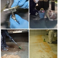 風車の電線引き- いわき市の画像