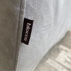 A573♠️blocco LEON 3人掛けカウチソファ ARTIFICIAL SUEDE の画像