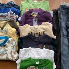 100cm 子供服まとめ売り　男の子　16点の画像