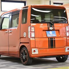 【オリジナル信用回復ローン対応可能　走行6万キロ台　最短１０日納車　車検整備付き】H28年式ダイハツウエイク　GターボレジャーエディションSA2　ＥＴＣ　パナソニック９インチワイドナビ　フルセグＴＶ　Ｂｌｕｅｔｏｏｔｈ再生　バックカメラ　ＨＤＭＩ端子　ドライブレコーダー前後カメラ　両側パワースライドドア　社外１５インチアルミ　サブウーハーの画像