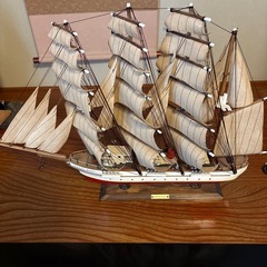 帆船　模型　　の画像