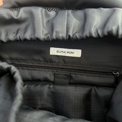 GLOBAL WORK収納沢山リュックサックの画像