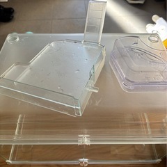 ハムスターケージ　その他セット GEX グラスハーモニー450の画像