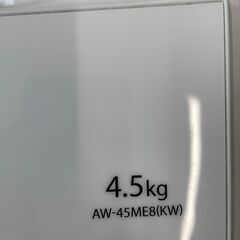 【ジャングルジャングル滋賀草津店】ジモティ来店特価‼ 洗濯機 トウシバ AW-45ME8 2022 J-251111の画像