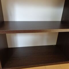 コレクションケース ディスプレイケース キューブボックス 収納 ブラウン/木目調　の画像