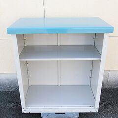 スチール製　小型収納庫　鍵無しの画像