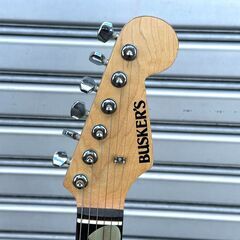 店頭引き渡し 中古 BUSKER`S バスカーズ エレキギター ストラップ付きの画像