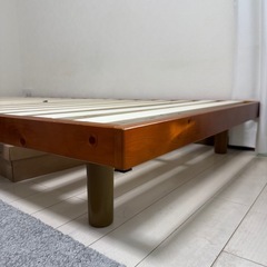 【取引中】すのこシングルベッドフレーム の画像