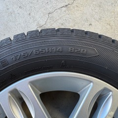 175/65R14 冬タイヤアルミセットの画像