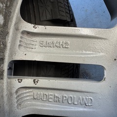 175/65R14 冬タイヤアルミセットの画像