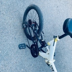 1(値下げ) 折りたたみ自転車　20インチ自転車　6 段ギア付きの画像