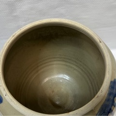 未使用 久松 石見焼 漬物容器 丸壺 2点セット かめ 梅干し 漬物 味噌作り 陶器製 
Eの画像