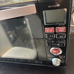 あげます！SHARP☆オーブンレンジ☆ブラック☆の画像