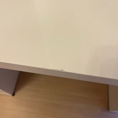 【訳あり】IKEAデスク　ホワイトの画像