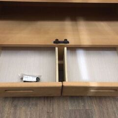 【ジャングルジャングル広陵店】家具　食器棚　ナチュラル【ジモティー特別価格！！】の画像