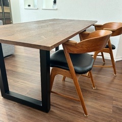 ダイニングテーブル2way仕様の画像