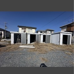 イナバ物置 解体済みの画像